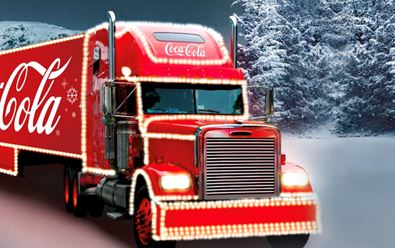 Coca-Cola vyjíždí s vánočním kamionem po Česku