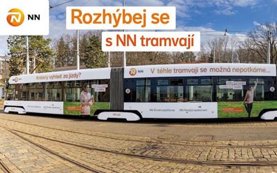 NN pojišťovna vysílá do Prahy běžeckou tramvaj
