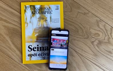 VLM spustila nový web magazínu National Geographic
