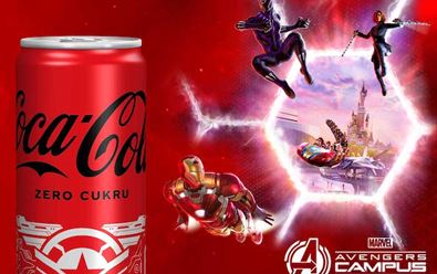 Coca-Cola obsazuje do kampaně superhrdiny Marvelu