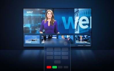 Zpravodajská televize Welt s novým HbbTV portálem