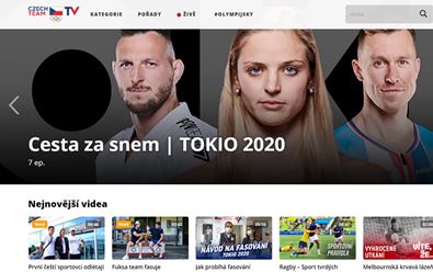 Zahájila internetová olympijská televize Czechteam.tv