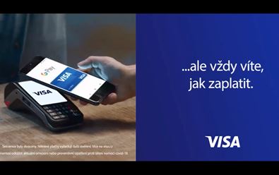 Visa v kampani vybízí k bezkontaktním platbám