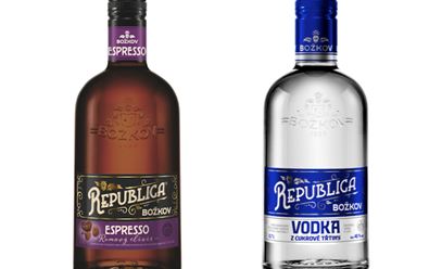 Božkov Republica uvádí novinky: rumový elixír a vodku