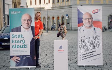 Političtí marketéři se podíleli na experimentu s volební kampaní