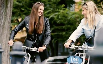 Nextbike v kampani ukazuje, jak používat sdílená kola