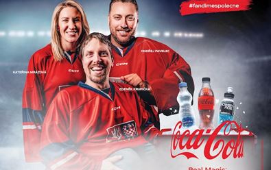 Coca-Cola se v hokejové kampani spojuje s Dobrogóly