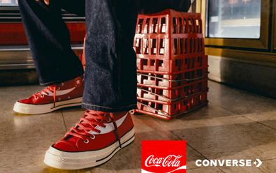 Converse a Coca-Cola kampaní propagují společnou kolekci