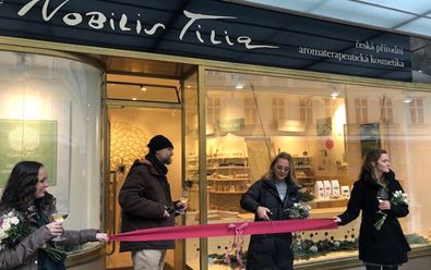 Nobilis Tilia otevřela první obchod v Praze, plánuje další