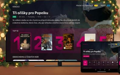 Magenta TV spustila dočasnou sekci Vánoce
