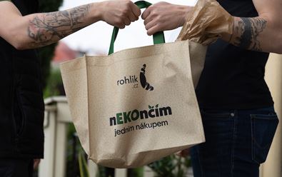 Rohlík očekává obrat ve výši miliardy euro, uvádí kategorii upcycled