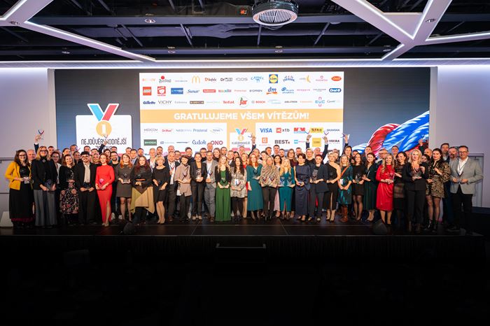 Nejdůvěryhodnější značky 2025: Češi oceňují spolehlivost a kvalitu