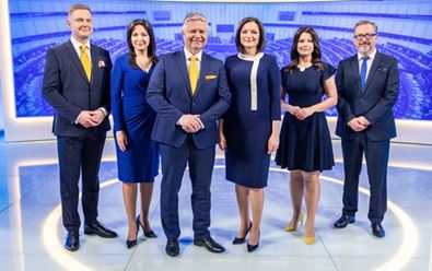 Výsledky eurovoleb sledovaly statisíce na ČT24 i CNN Prima News
