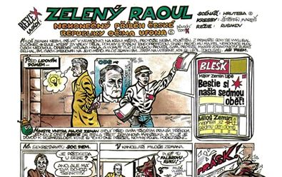 V Reflexu dnes vychází poslední díl komiksu Zelený Raoul
