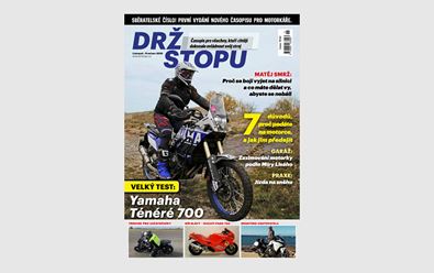 Zahájil nový časopis pro motorkáře Drž stopu