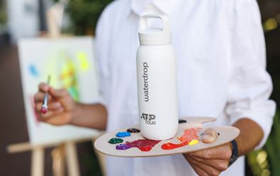 Waterdrop se spojuje s ATP Tour, hledá návrhy termosek