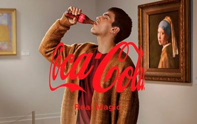 Coca-Cola si v globální kampani pohrává s uměním