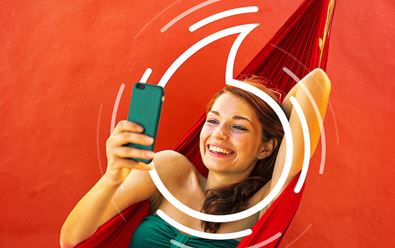 Vodafone v letní kampani „naděluje" data i rychlost