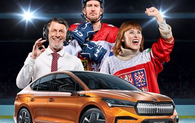 Škoda spouští kampaň „Domácí hokejová jízda“