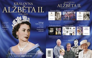 Extra Publishing vydává v licenci BBC bookazine Alžběta II.