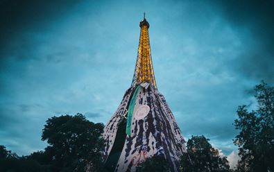 Olympijský tým zapojil CGI,  „oblékl"  Eiffelovu věž