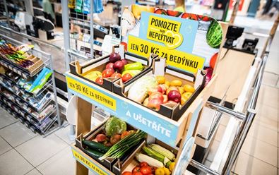 Albert otevřel v Praze první zero food waste prodejnu