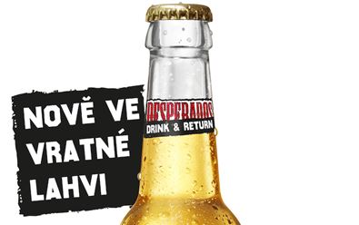 Desperados uvádí na trh zálohované skleněné třetinky