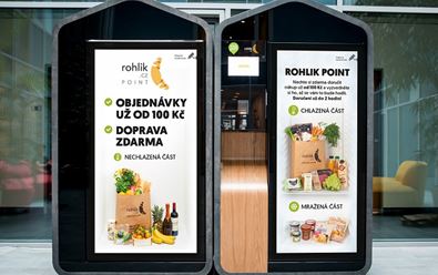Rohlik.cz testuje venkovní samoobslužné boxy