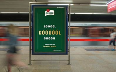 Pilsner Urquell zveřejňuje na CLV průběžné dění z hokeje