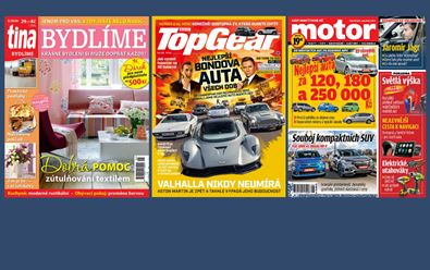 Mafra zastaví časopisy Tina Bydlíme, Top Gear a Motor