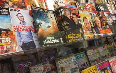 Prodeje časopisů byly v krizi příznivější než u deníků