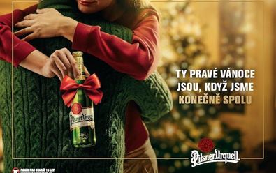 Pilsner Urquell přichází s novou vánoční kampaní