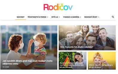 Mladá fronta uvedla web pro děti a rodiče Rodičov.cz