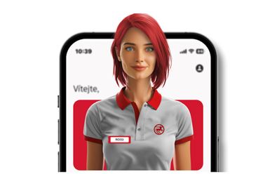 Rossmann uvádí v aplikaci virtuální poradkyni Rossi