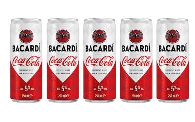Coca-Cola nabízí ready-to-drink koktejl s Bacardí
