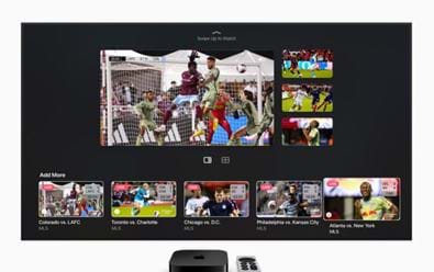Apple TV spustila pro sportovní přenosy vlastní multidimenzi