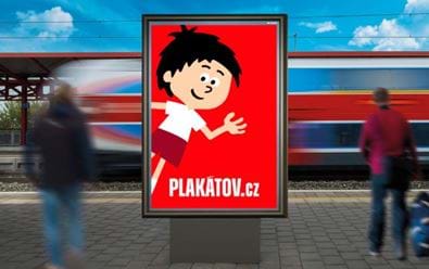 Plakátov.cz zařadil i plochy v metru a na vlakových nádražích