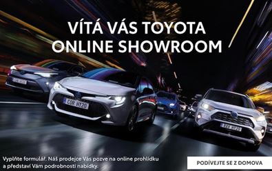 Toyota v Česku otevírá virtuální showroom