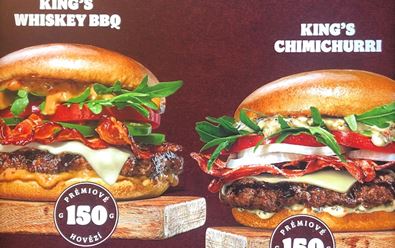 Burger King podpoří kampaní prémiové burgery King’s Collection