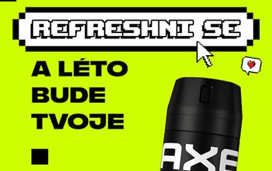 Axe se v nové kampani inspiruje estetikou pixelových her