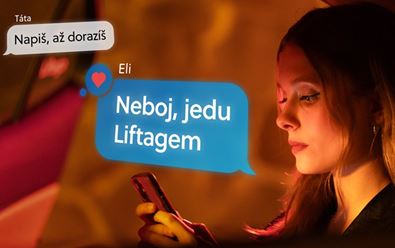 Liftago uvedlo brandovou kampaň „Neboj, jedu Liftagem"