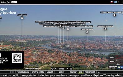 Nové kamery pro snímání v reálném čase slouží Praze k propagaci