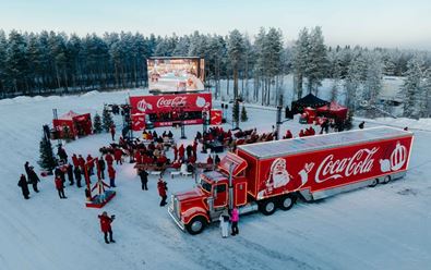 Vánoční kamion Coca-Cola začíná roadshow po Česku