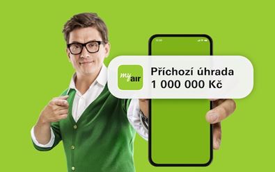 Air Bank pokračuje v akci Milionový účet