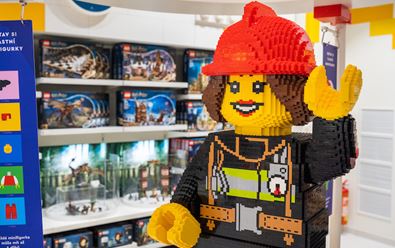 Lego otevírá svůj první značkový obchod v Česku