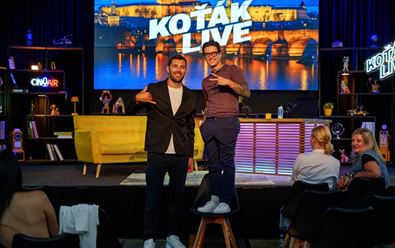 Přijde nová talkshow Koťák Live moderátora Jakuba Kotka