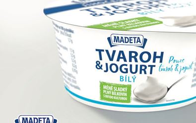 Madeta kampaní podpoří rebrandovaný Tvaroh & jogurt