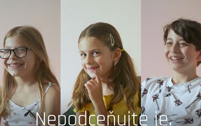 Nepodceňujte své děti, vyzývá kampaní Fondee