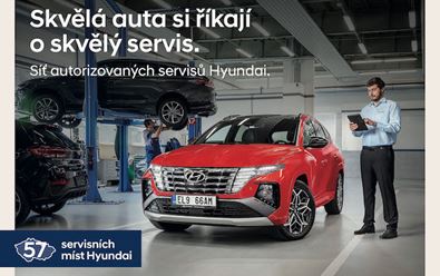Hyundai v kampani podporuje své autorizované servisy
