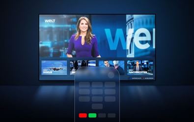 Zpravodajská televize Welt s novým HbbTV portálem